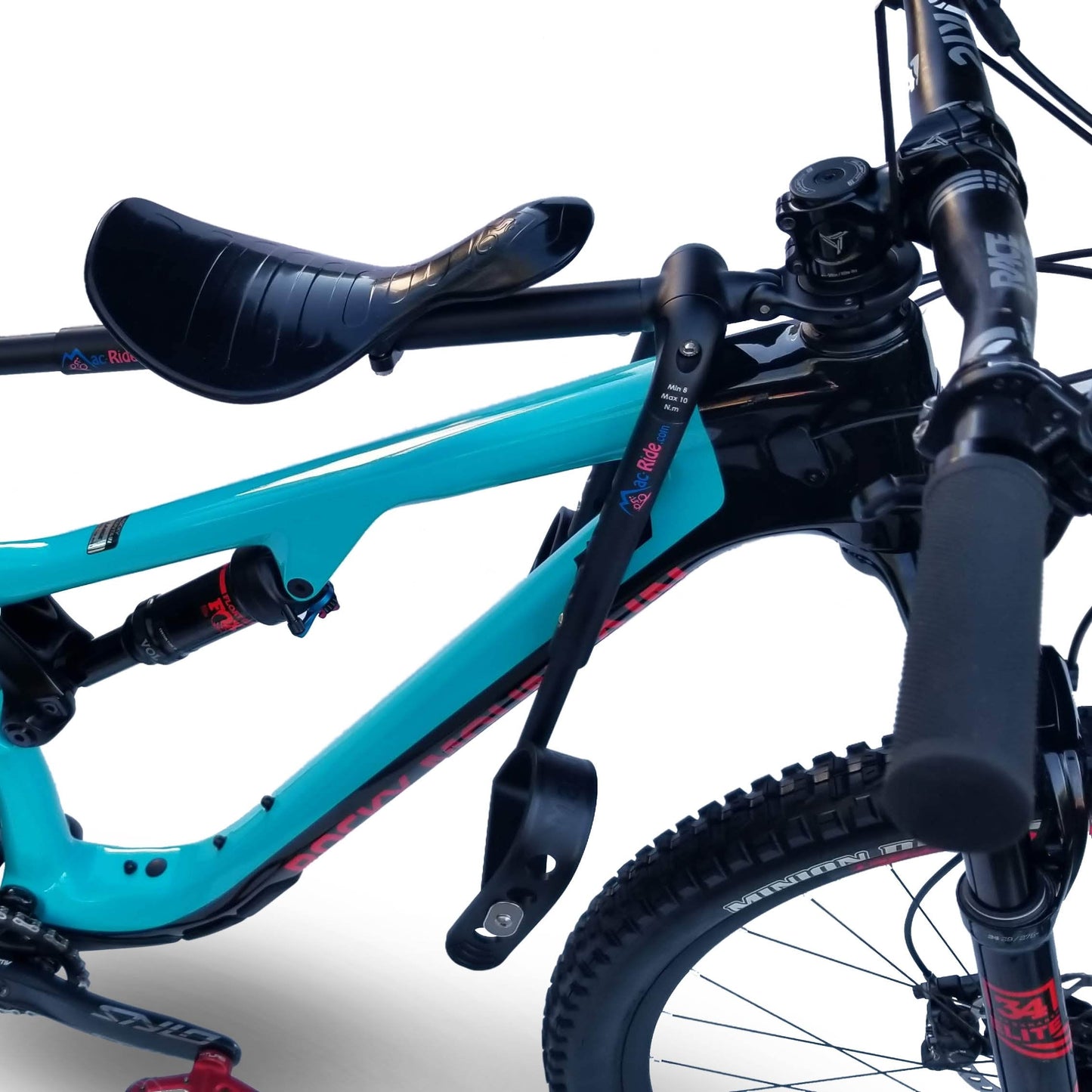 Black - Mac Ride Child Bike Seat