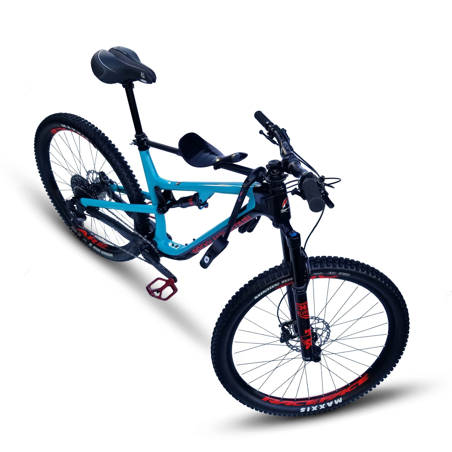 Black - Mac Ride Child Bike Seat