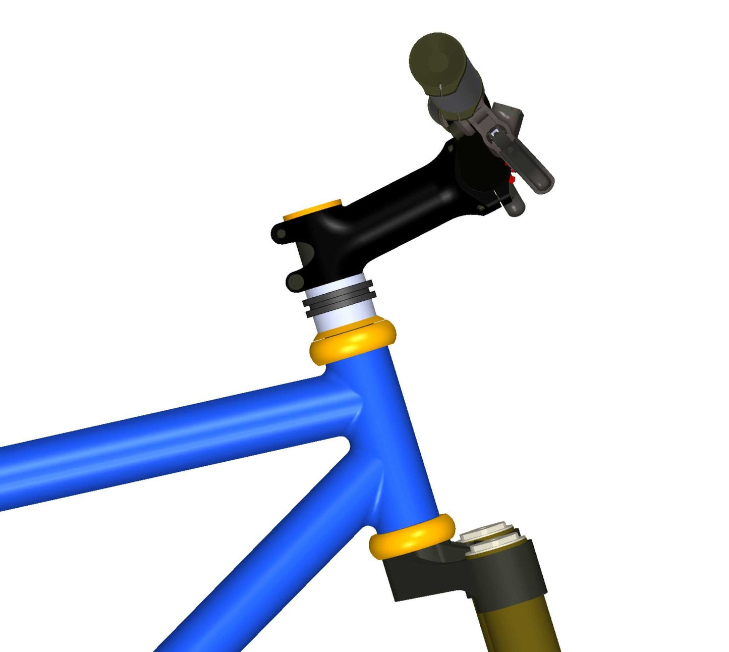 1 ¹/⁴" Mounting Bracket Spacer - Giant Overdrive 2